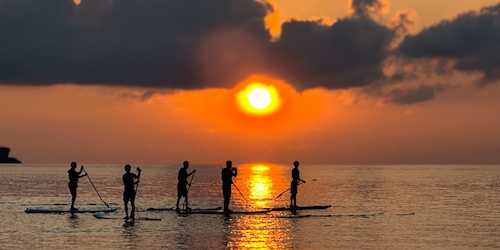 Sunset SUP